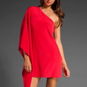 Jay Godfrey Paradise Kimono Dress in Red